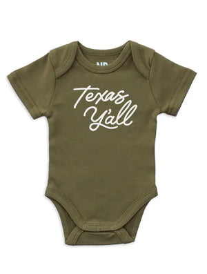 Texas Y'all Onesie