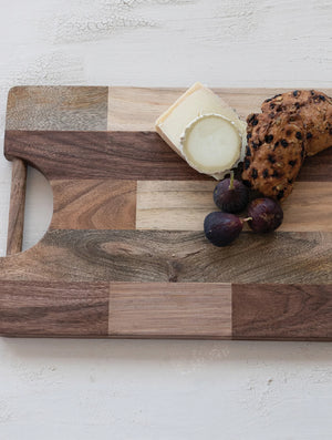 Acacia, Pine & Mango Wood Cutting Board