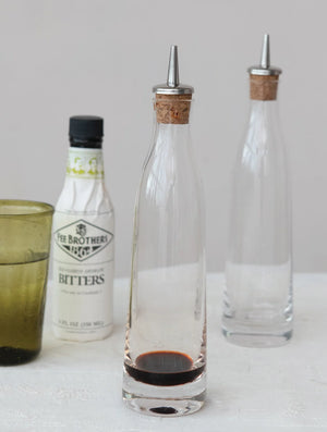Glass 8oz Oil/Vinegar Cruet