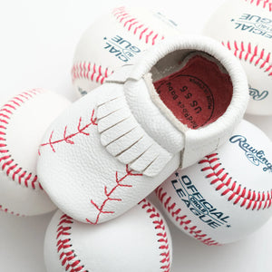 Baseball Baby Moccasin