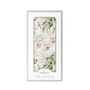 Newcastle Pink Orchid Natural Swaddle
