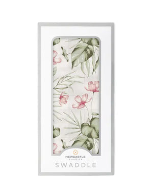 Newcastle Pink Orchid Natural Swaddle
