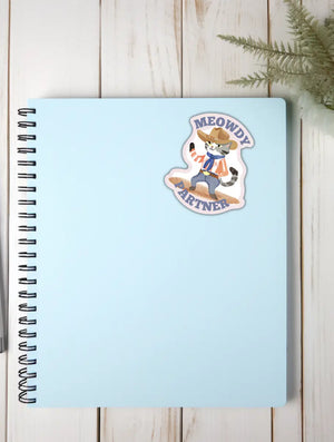 Meowdy Partner Sticker