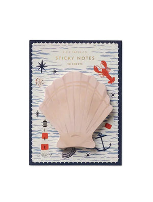 Seaside Shell Sticky Notes