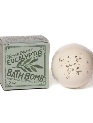 Flower Market Eucalyptus & Mint Bath Bomb