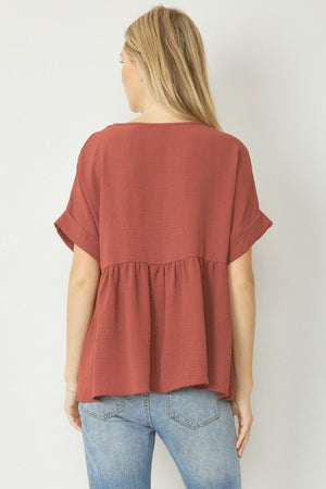Dahlia Babydoll Blouse