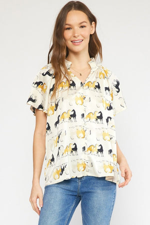 Henley Horse Top