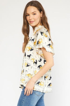 Henley Horse Top
