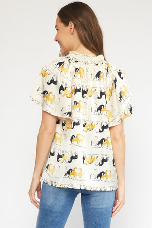Henley Horse Top