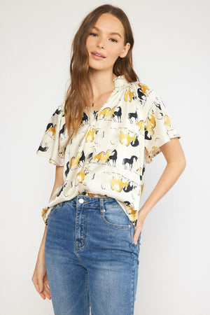 Henley Horse Top
