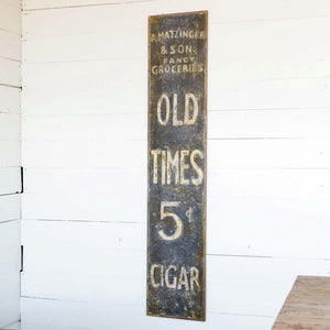 Old Country Cigar Sign