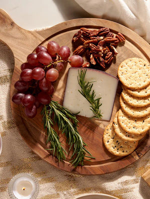 Acacia Wood Artisan Cheese Paddle