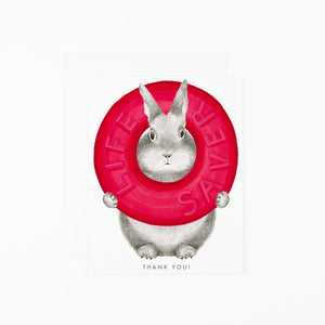 Life Saver Thank You Card