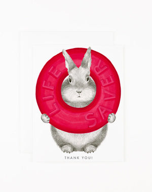 Life Saver Thank You Card
