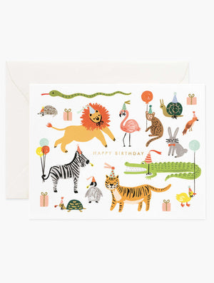 Rifle Paper Co. Party Animals Birthday Card