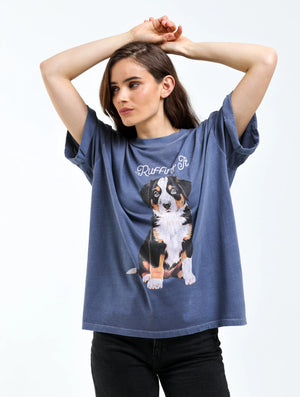 Ruffing It Boyfriend Tee