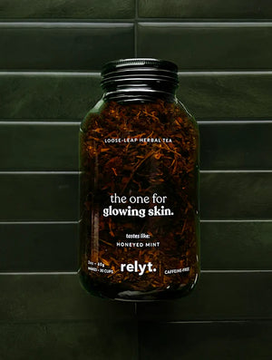 relyt. the one for glowing skin organic tea