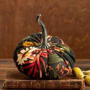 Handmade Velvet Pumpkins
