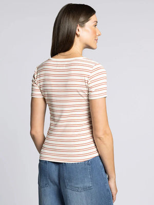 The Katara Striped Tee