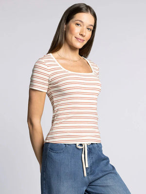 The Katara Striped Tee