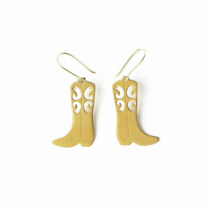 Ink & Alloy Lacey Boot Dangle Earrings
