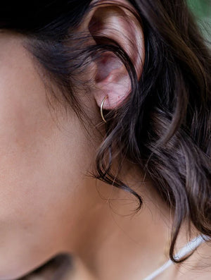Endless Gold Hoop