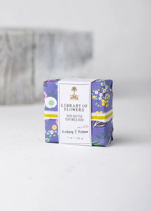 Library of Flowers Shea Square Soap