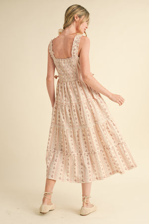 Maddie Ditsy Floral Midi Dress