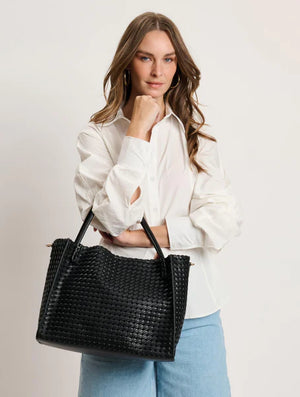 Jackie Woven Tote
