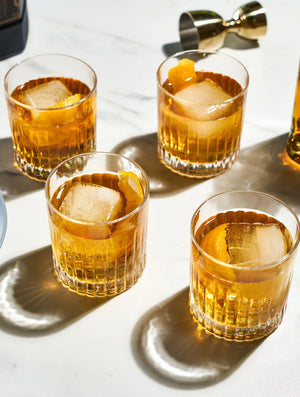 Viski Reserve Crystal Glassware (S/4)