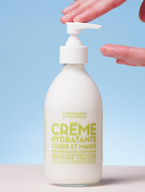compagnie de provence fresh verbena hand & body lotion