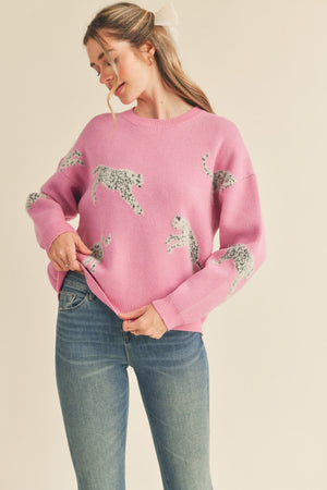 Wren Leopard Sweater