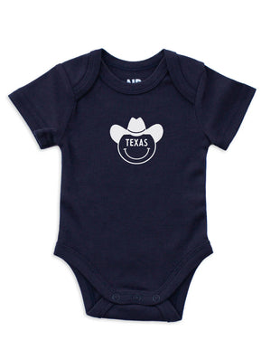 Texas Bold Cowboy Baby Onesie