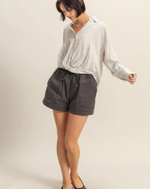 Clara Cotton Woven Shorts