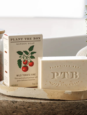 Plant the Box Wild Tomato Vine Boxed Bar Soap