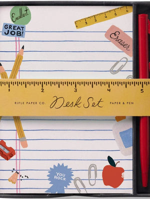 Rifle Paper Co. Schoolhouse Note Writing Set