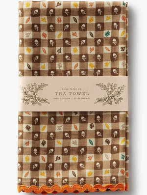 Rifle Paper Co. Harvest Gingham Tea Towel