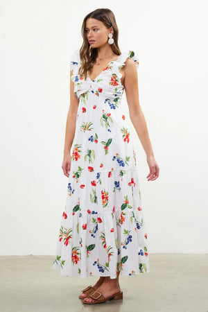 Fauna Maxi Tiered Dress