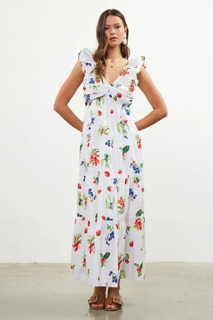 Fauna Maxi Tiered Dress