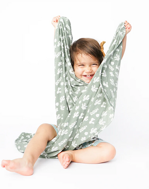 Stay Sharp Cactus Bamboo Blanket