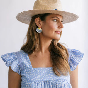 Reyna Tile Earrings