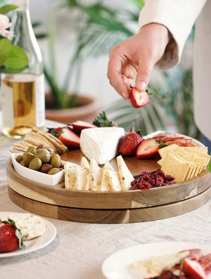 Rotating Charcuterie Board