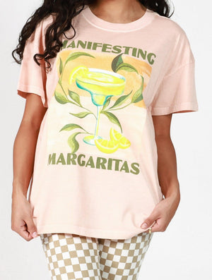 Manifesting Margaritas Boyfriend Tee