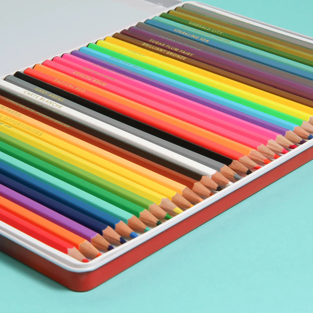 Bright Ideas Deluxe Colored Pencils Set