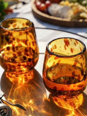 Tortuga Recycled Stemless Wine Glass