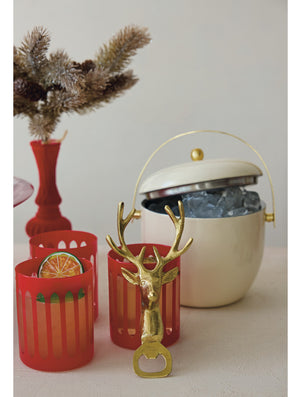 Cast Aluminum Deer Bottle Opener