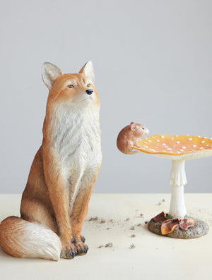 Resin Statue Fox