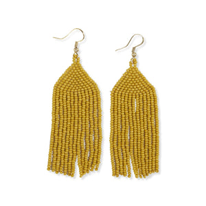 Ink & Alloy Michele Beaded Fringe Earring