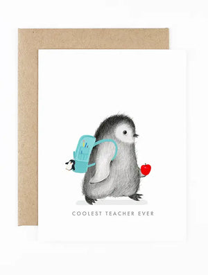 Coolest Teacher Ever Penguin