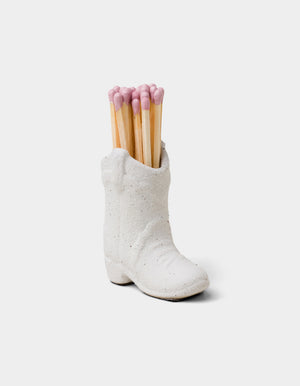 Paddywax Cowboy Boot Match Holder